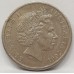 AUSTRALIA 2001 . FIVE 5 CENTS COIN . VARIETY . FLAMINGO